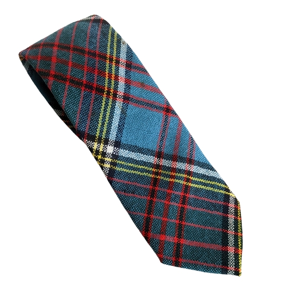Gael Plaid Wool Tie - Picture 1 of 6